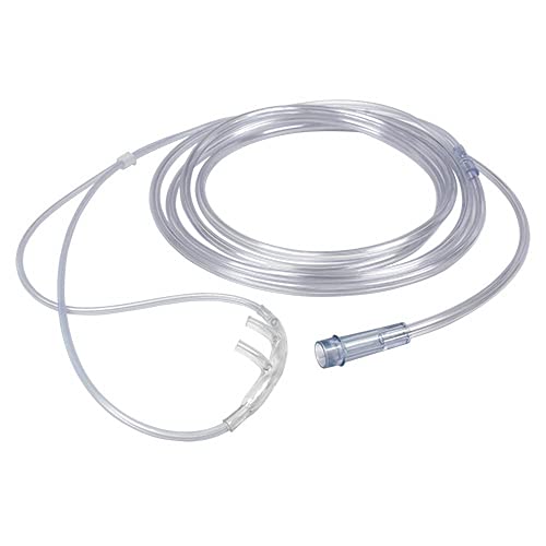 Sunset Healthcare Solutions 5pk Sunset 7Ft Standard Adult Oxygen Nasal Cannula w/Kink-Free Supply Tubing (RES1107)