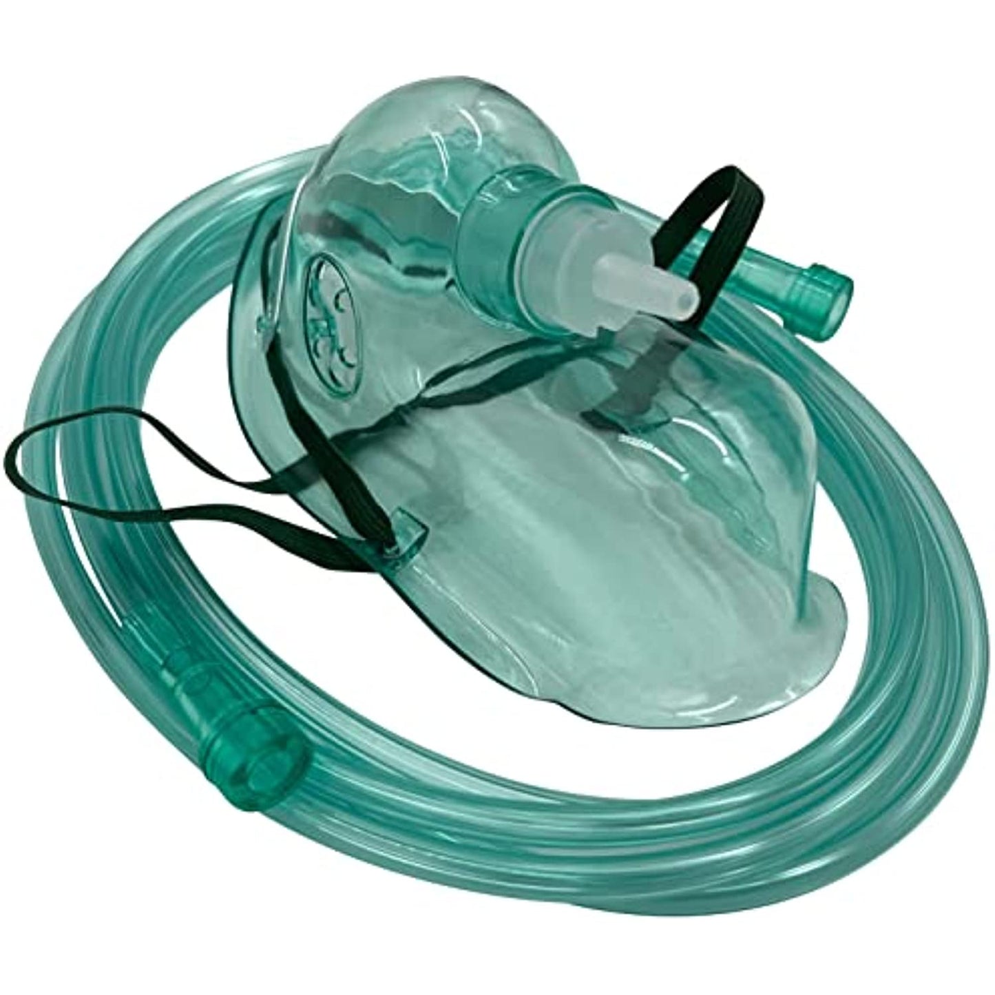 1pk Adult Elongated Oxygen Mask w/6.8Ft Crush Resistant Tubing