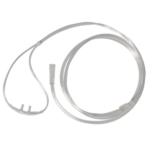 5pk Sunset 4Ft Adult Oxygen Nasal Cannula w/Kink-Free Supply Tubing (RES1104)