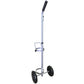 ResOne Lightweight Single D/E Oxygen Cylinder Cart , Adjustable Handle, Durable Powder-Coated Finish, Portable Oxygen Tank Cart with Wheels, Holds 1 D Size or E Size Cylinder