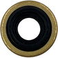 ResOne Oxygen Yoke Washer Seals, 5‑Pack – Smooth‑Edge Brass/Rubber CGA‑870 Regulator Washers for Oxygen Tank Connections