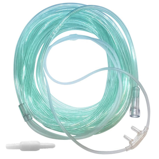 2pk 25Ft Comfort-Soft-Plus Adult Oxygen Cannula with Swivel Connectors