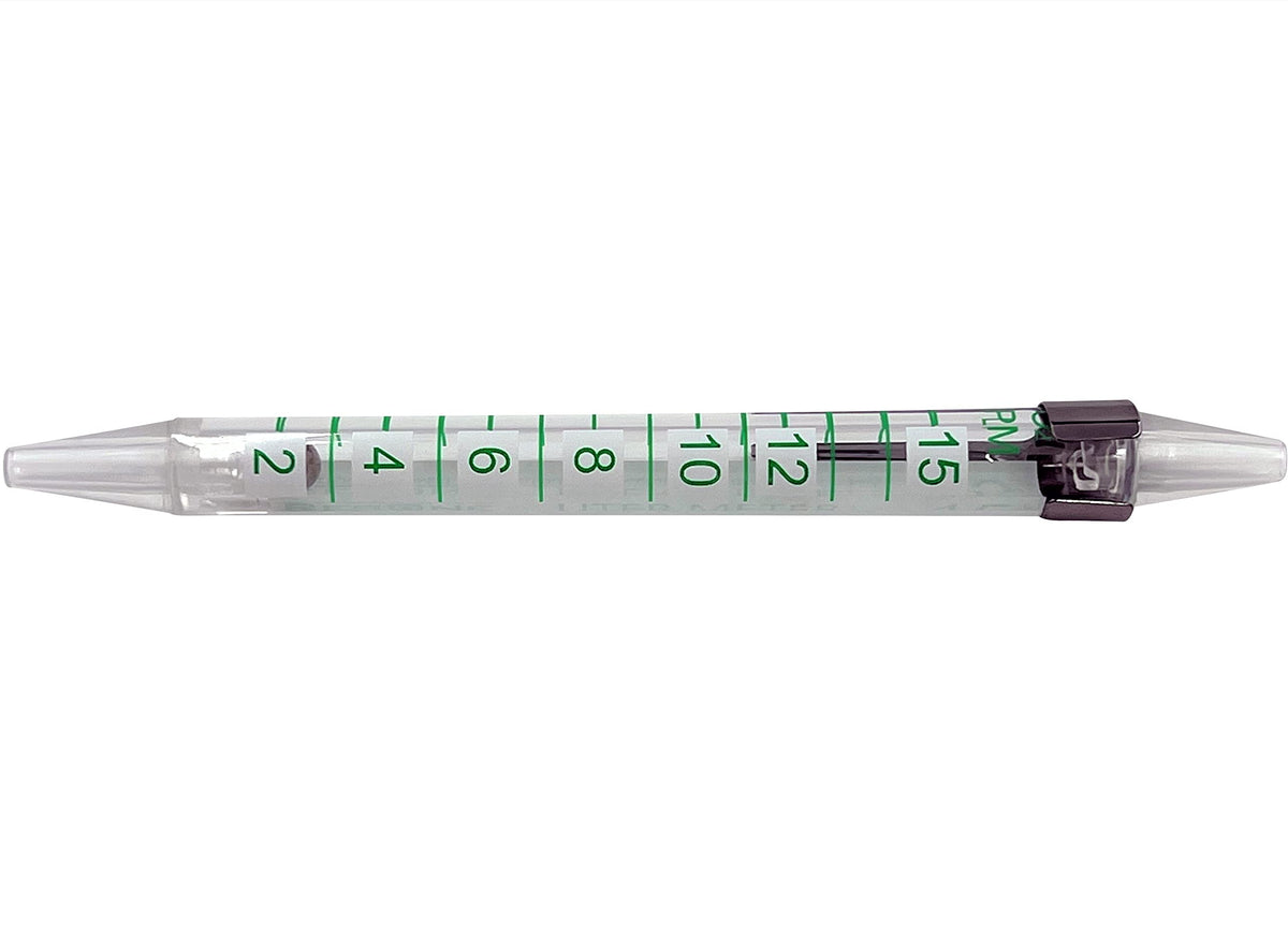 ResOne High Flow Liter Meter Pen: Measure Oxygen Flow Rates 2-15 LPM - Compact Oxygen Flow Meter for Quick, Precise Flow Checks