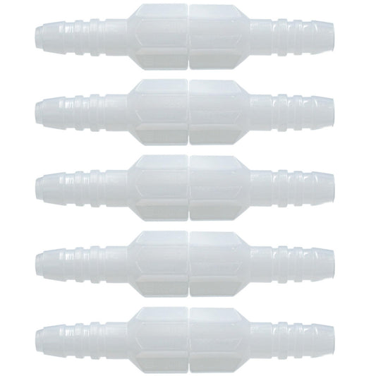 JWYN 5pk Oxygen Tubing Male-Male Salter Style Swivel Connector