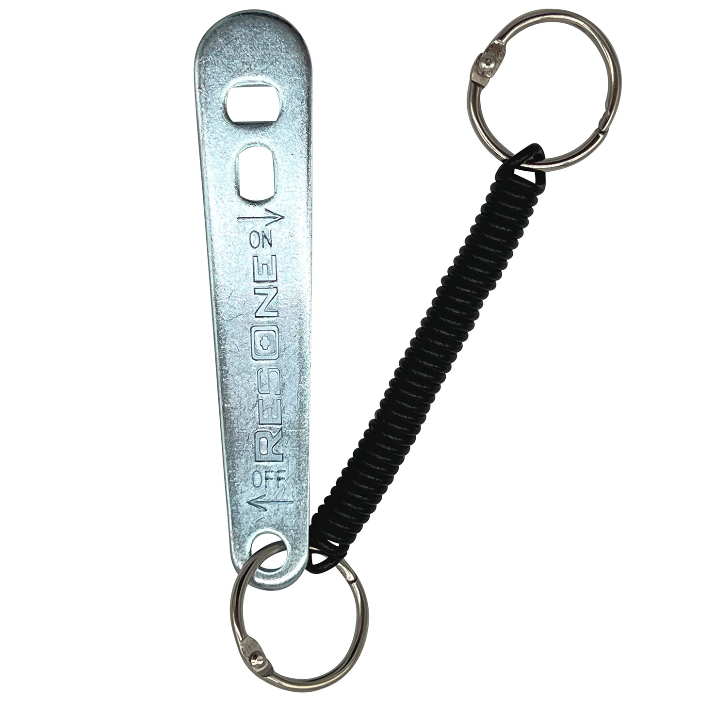 Metal Medical Oxygen Cylinder Wrenches w/Bungee Cords