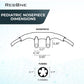 ResOne Soft Pediatric Oxygen Nasal Cannula 5-Pack - Curved Prongs, 7Ft Crush-Resistant Tubing - Nasal Tubes, Oxygen Concentrator Supplies - Soft Curved Nose Piece, Standard Size, Standard Flow 6 LPM
