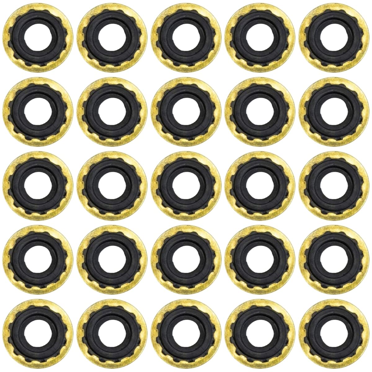 25pk Oxygen Regulator Yoke Washer Seals