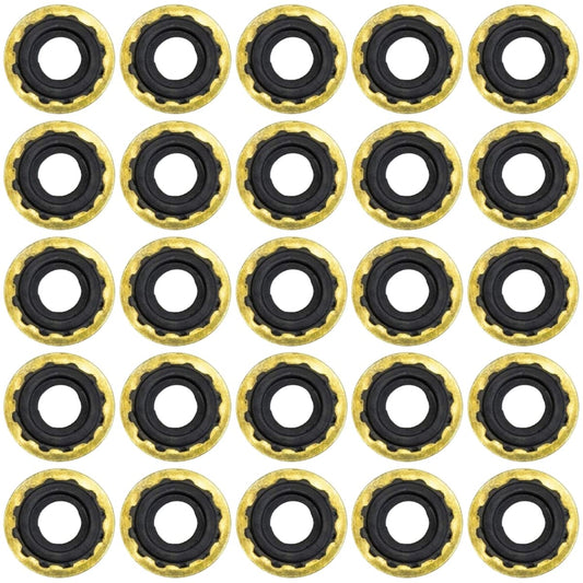 25pk Oxygen Regulator Yoke Washer Seals