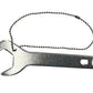 ResOne Metal Oxygen Regulator Wrench, Fits 1-1/8" CGA-540 Nuts - Oxygen Tank Key, O2 Valve Opener, Medical Oxygen Cylinder Wrench