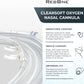 Adult Oxygen Nasal Cannula w/Soft Curved Prongs & Crush Resistant Tubing