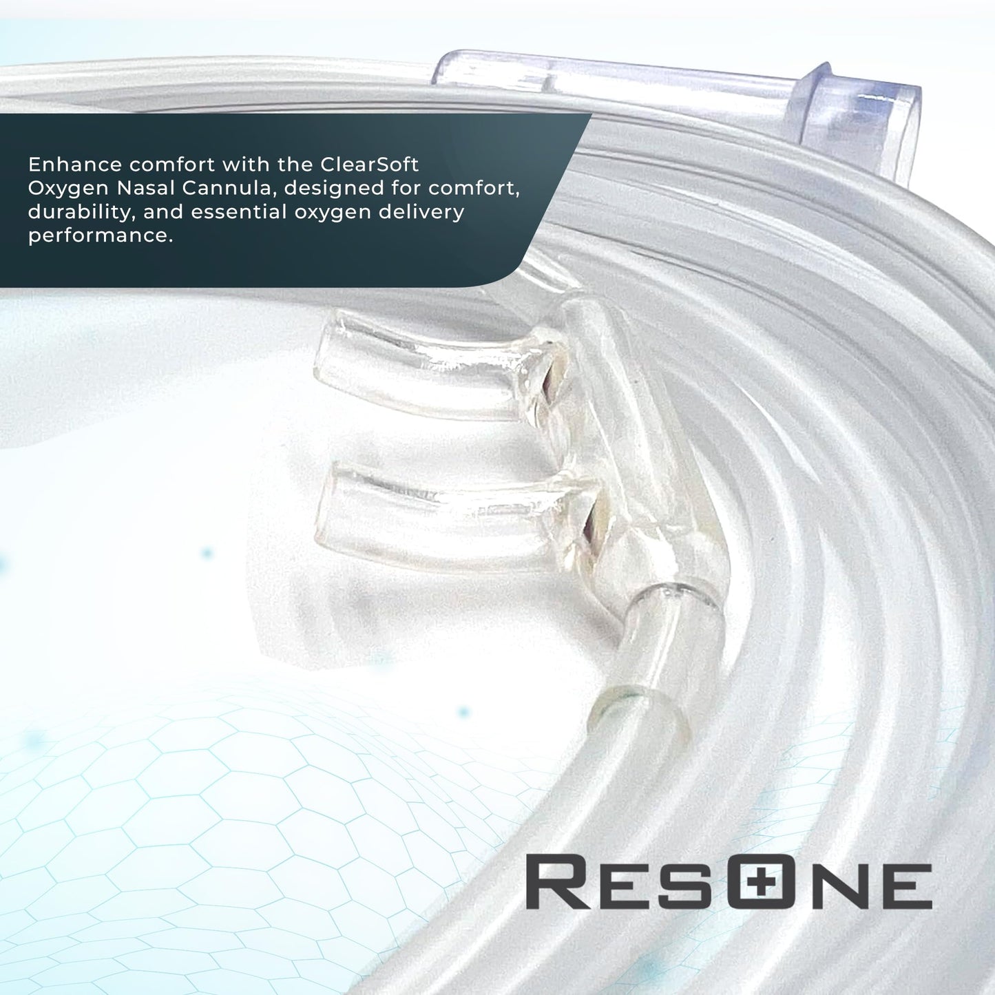 Infant Oxygen Cannula w/Soft Curved Prongs & 7Ft Crush Resistant Tubing