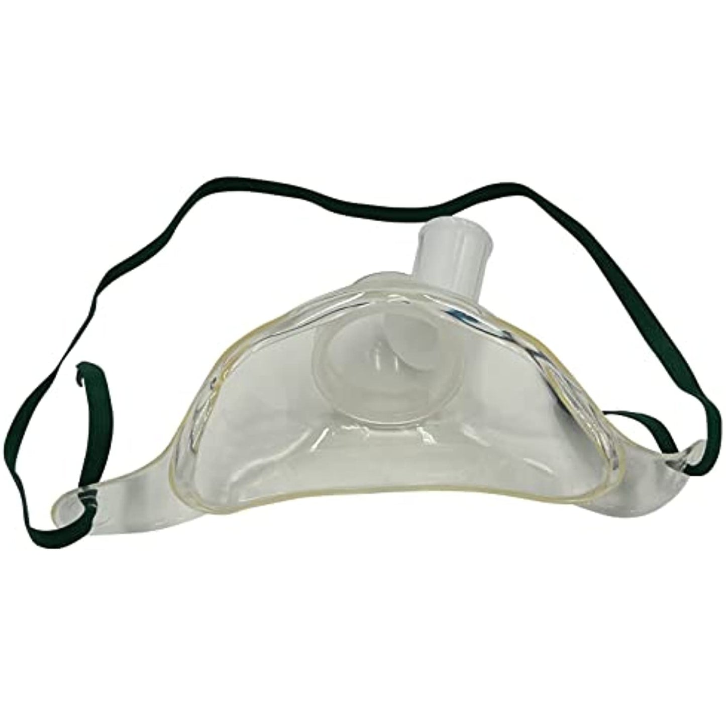 1pk Adult Oxygen Tracheostomy Collar Mask w/Swivel Connector & Tubing Adapter