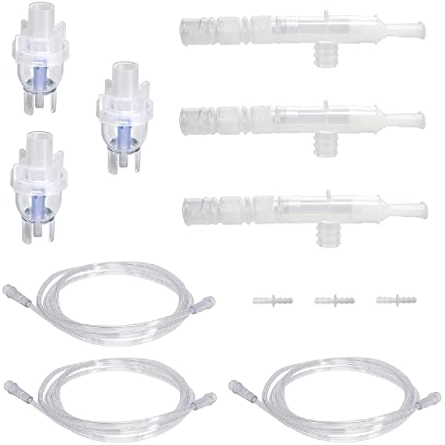 ResOne 3pk Replacement Accessories w/Cup, Mouthpiece, Tee, Flex, 7' Tubing, Connector