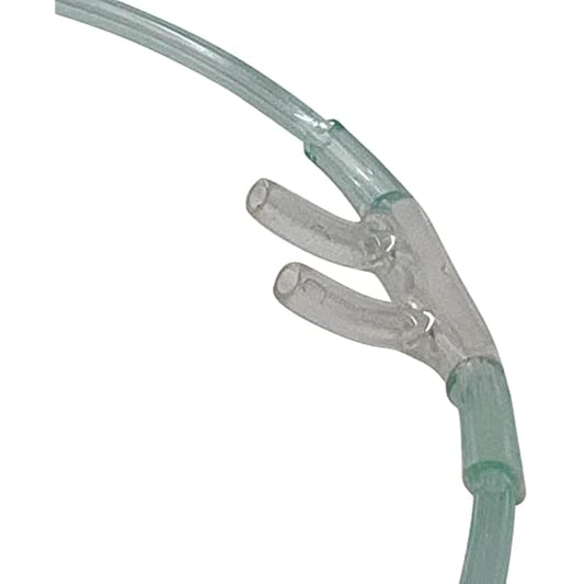 1pk Infant Oxygen Cannula w/Soft Curved Prongs & 6.5Ft Crush Resistant Tubing