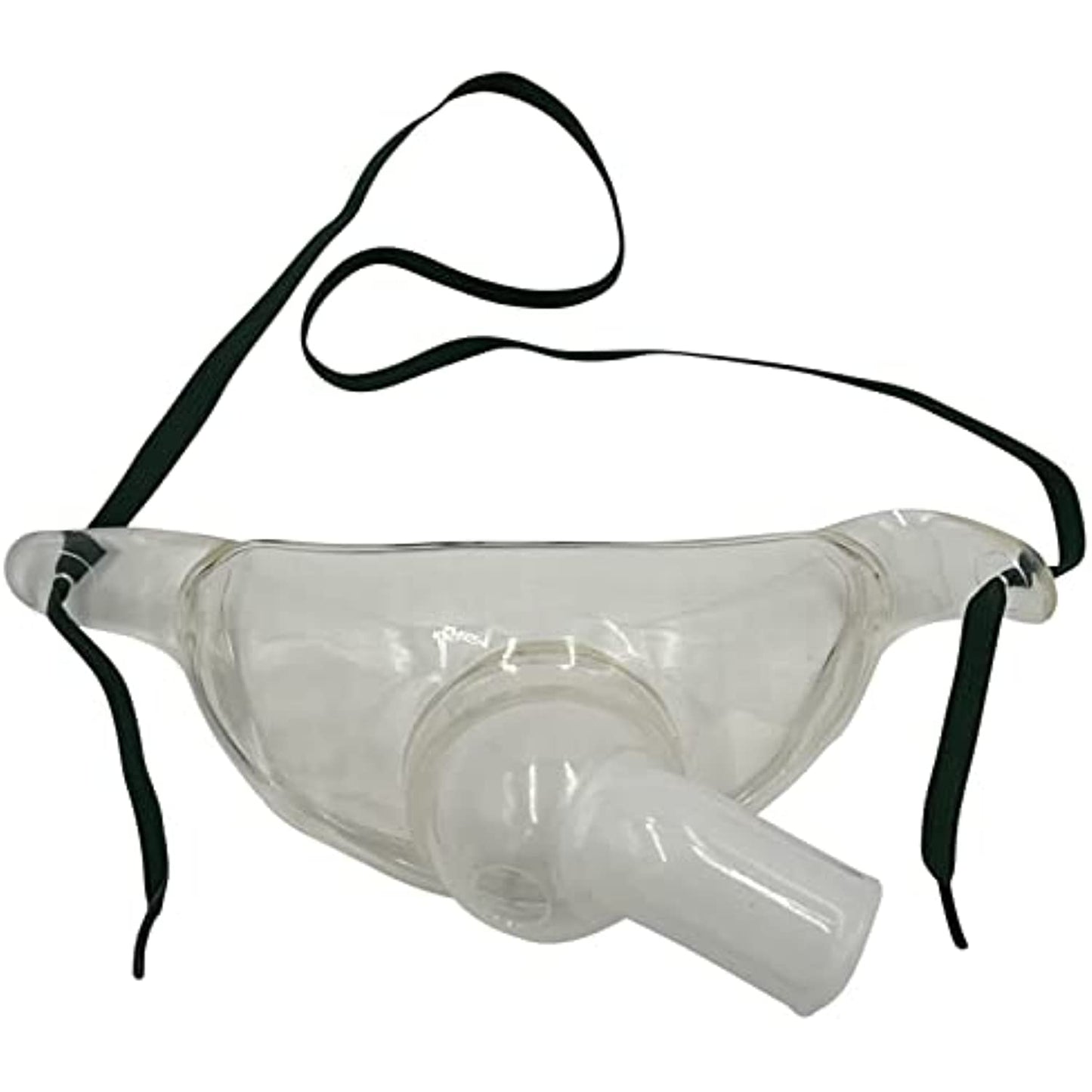 1pk Adult Oxygen Tracheostomy Collar Mask w/Swivel Connector