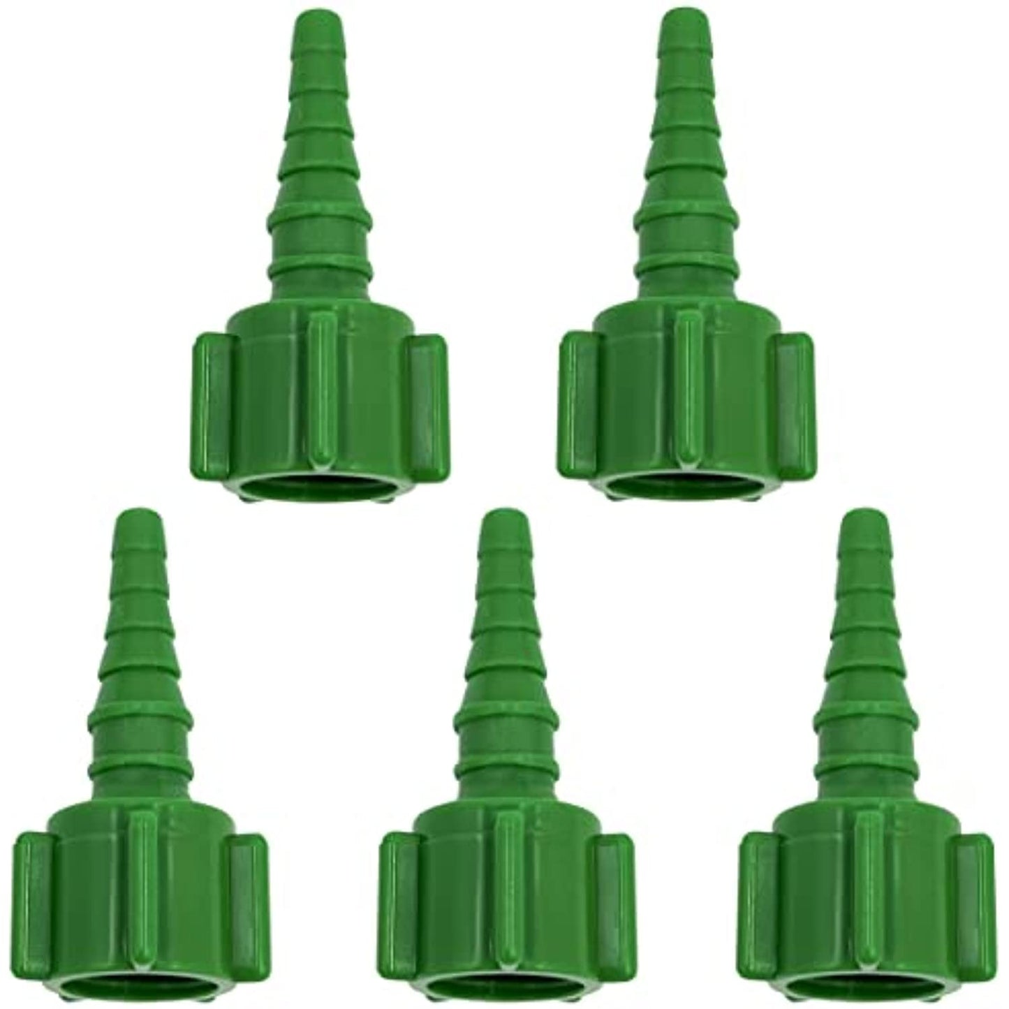 5pk Oxygen Tubing Swivel Nipple Christmas Tree Connectors