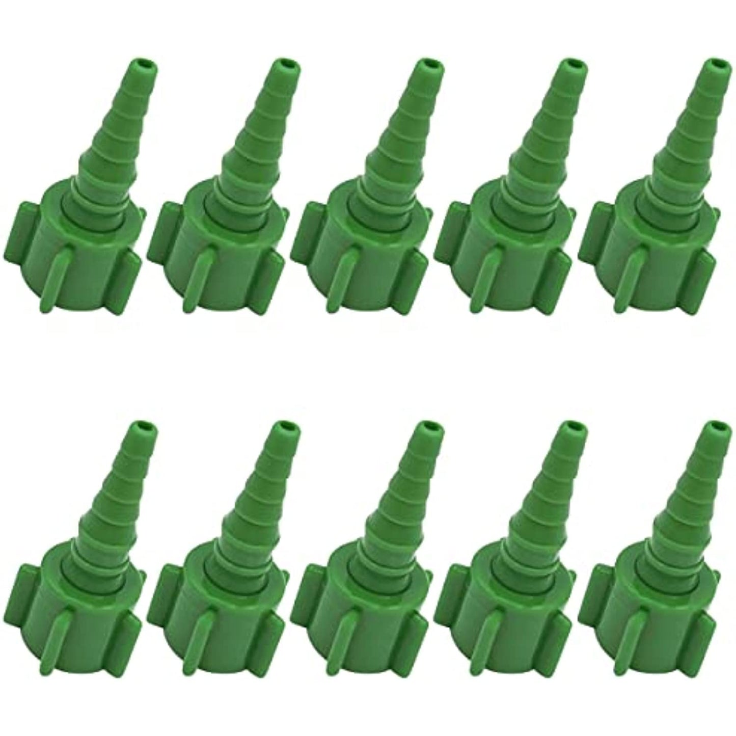 10pk Oxygen Tubing Swivel Nipple Christmas Tree Connectors