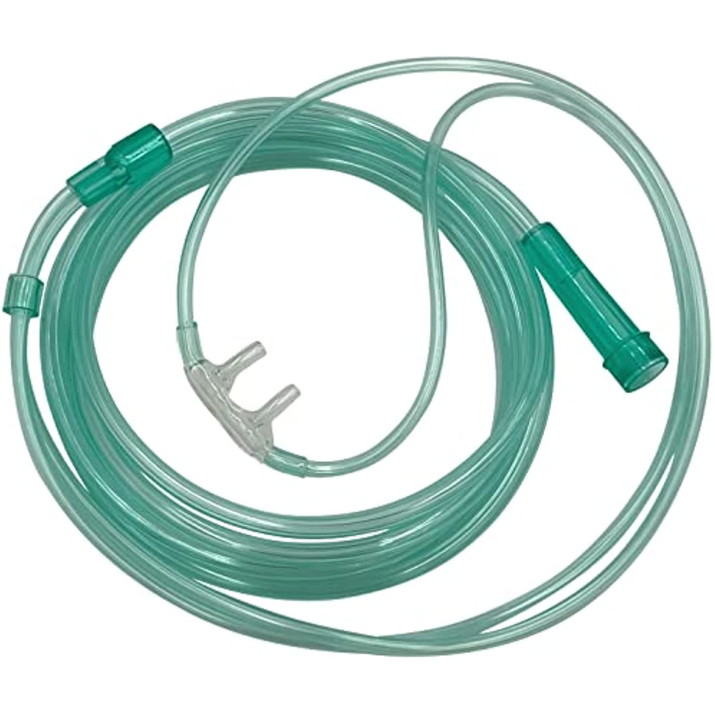 1pk Pediatric Oxygen Cannula w/Soft Curved Prongs & 6.5Ft Crush Resistant Tubing