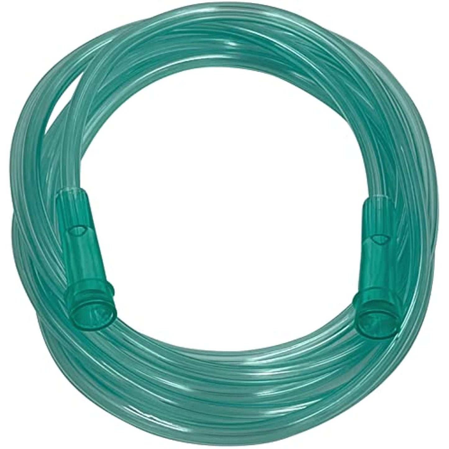 1pk 6.8Ft Green Crush Resistant Oxygen Tubing w/Standard Connectors