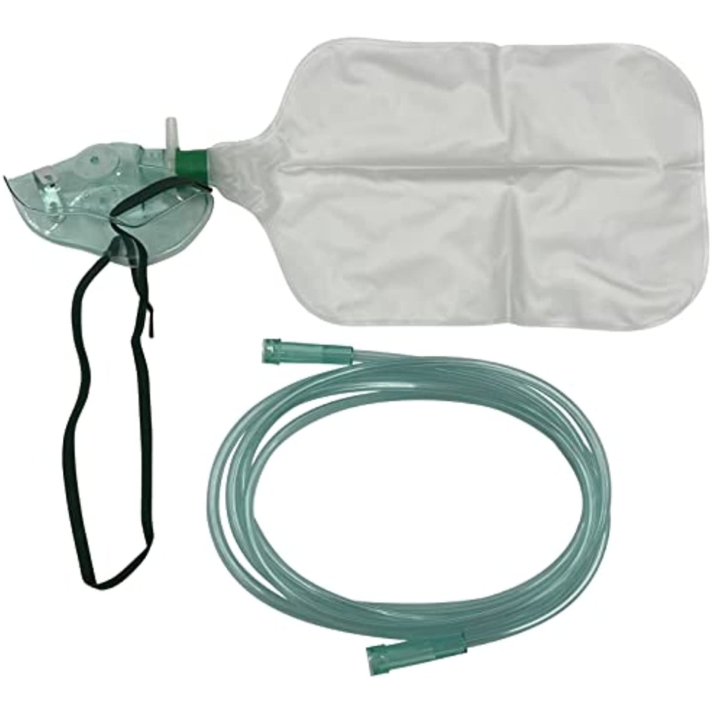 1pk Pediatric Elongated Non-Rebreather Oxygen Mask w/6.8Ft Crush Resistant Tubing