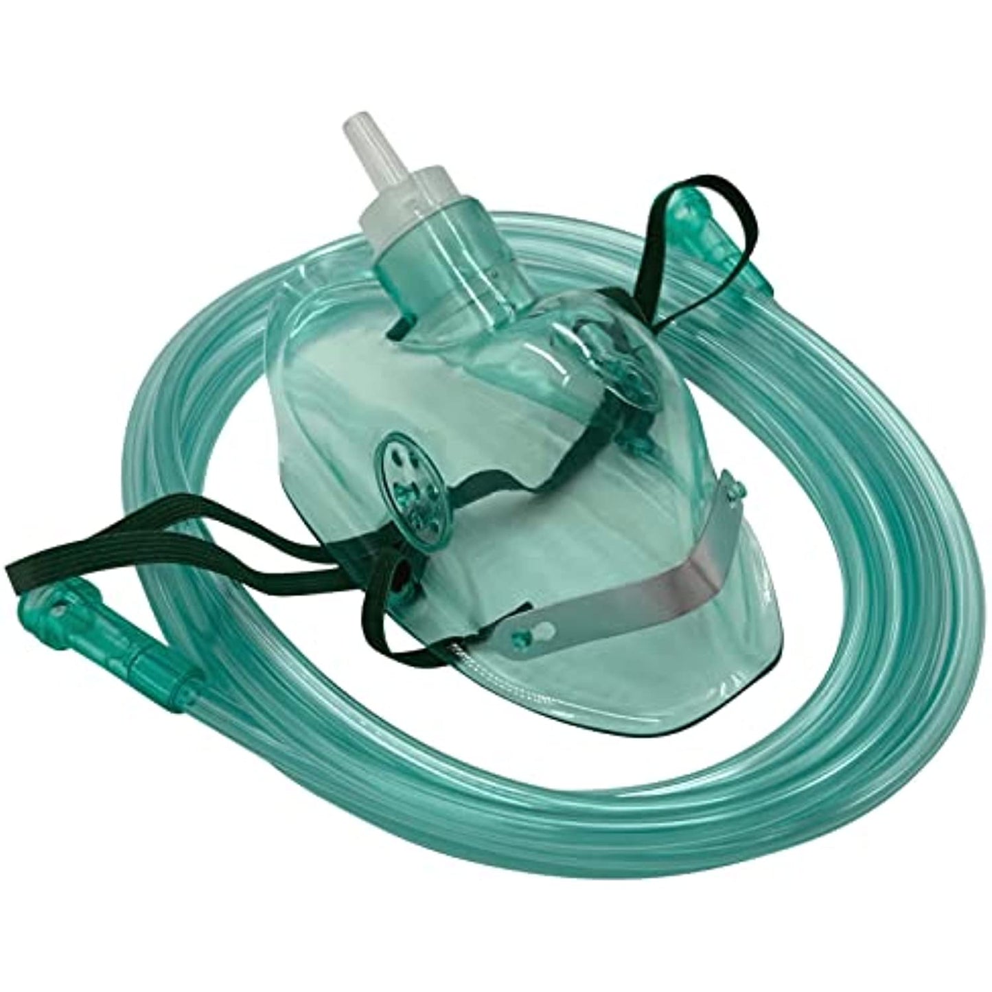 1pk Adult Oxygen Mask w/6.8Ft Crush Resistant Tubing