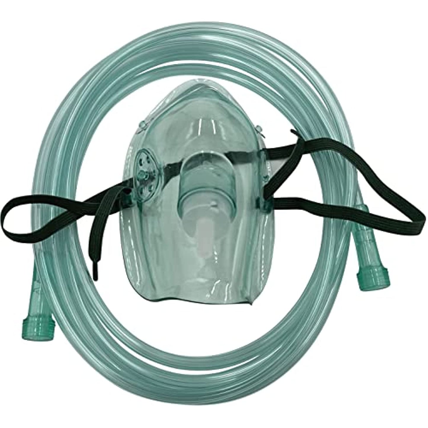 1pk Adult Oxygen Mask w/6.8Ft Crush Resistant Tubing