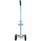 Single D/E Oxygen Cylinder Cart w/Adjustable Handle & Durable Powder-Coated Finish