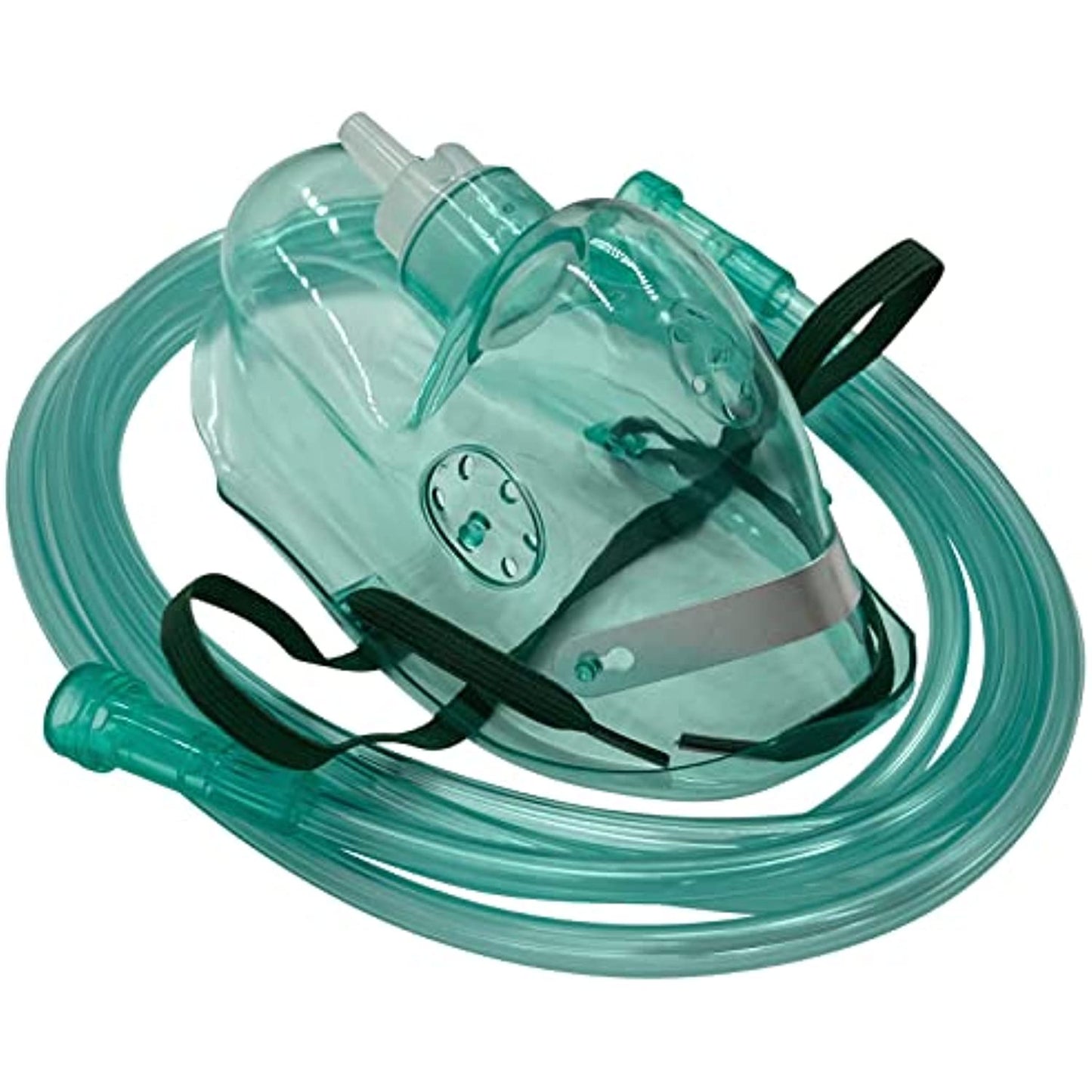 1pk Adult Elongated Oxygen Mask w/6.8Ft Crush Resistant Tubing