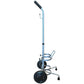 Dual D/E Oxygen Cylinder Cart w/Adjustable Handle & Durable Powder-Coated Finish